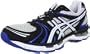 Asics GEL-KAYANO 18 T2C4N, Herren Laufschuhe, Mehrfarbig (Lightning/White/Royal 9301), EU 43.5 (US 9.5)
