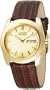 Citizen Men's BM8002-01P Eco-Drive Gold-Tone Leather Watch