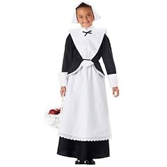 Pilgrim Girl Costume Child - Small 
