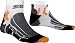 X-Socks Men's Biking Ultralight Sock,White/Black,Large