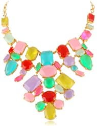 kate spade new york "Gumdrop Gems" Bib Necklace, 18"