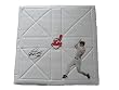 Grady Sizemore Autographed Cleveland Indians Photo Full Size Logo Base, Proof Photo