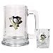 Pittsburgh Penguins NHL Boilermaker Set - Primary Logo by Great American Products
