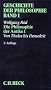 Geschichte der Philosophie: Geschichte der Philosophie, in 12 Bdn., Bd.1, Die Philosophie der Antike. Von Thales bis Demokrit