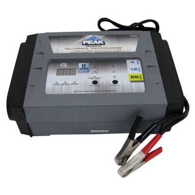 12 Volt Portable Battery Charger 25 Amp Car Truck SUV Battery Charger RV Motorhome Jump Start with LED Display