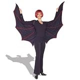  : Velvet Bat Wing Cape Adult