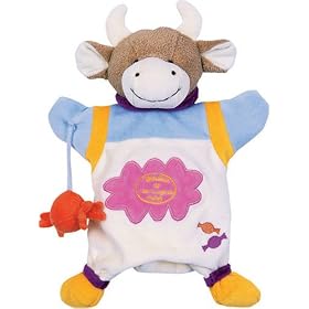 Doudou et Compagnie PUP1618 25cm Cow Puppet