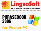 LingvoSoft Phrasebook software 2006 French <-> Dutch for Pocket PC