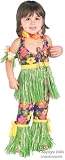 Toddler Hula Dancer Costume (Size: 2-4T)