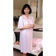 Shadowline Elbow Length Gown