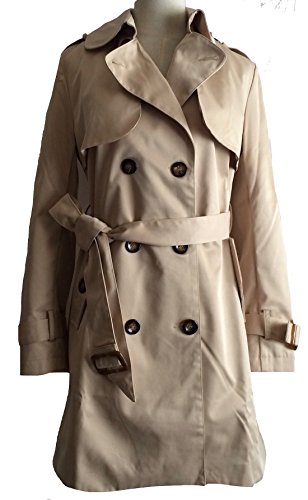 (エフォートレス ウィット)Effortless wit レディース トレンチコート プリンセス Aライン ダブル