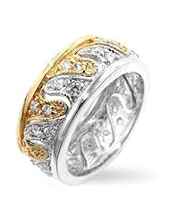 Two-Toned Waves Ring