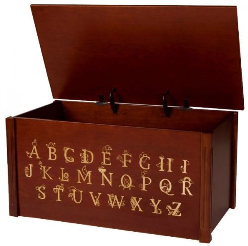 ABC Toy Box - Cedar Lined - Cherry (Cherry) (21