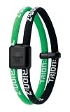 Trion Z Wrist Bracelet (Large, Black/Green)