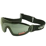Global Vision Flare Skydiving Goggles Motorcycle Eyewear Smoke