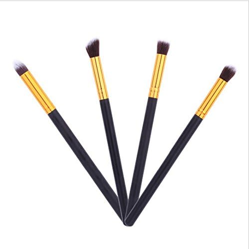 Best Sale!!!professional 4 Pcs Black Synthetic Kabuki Flat Foundation Brush Single Makeup Cosmetic Brush