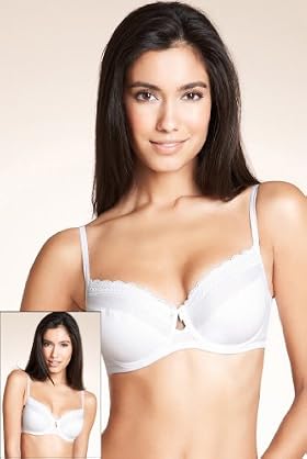 2 Pack Cotton Rich Lace Underwired Bras 2 Pack Cotton Rich Lace Underwired Bras