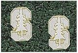 LogoArt Stanford Cardinal 10K Gold 3/8 Team Font Pendant