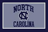 North Carolina Tar Heels ( University Of ) NCAA 3x5 Area Rug