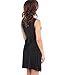 KRISP Womens Knot Front Self Tie V Neck Dress, Black [Sleeveless], XXX-Large, 9354-BLK-20