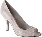 BCBGirls Ariel Pump in Cendre Bold Croco (Size 8M)