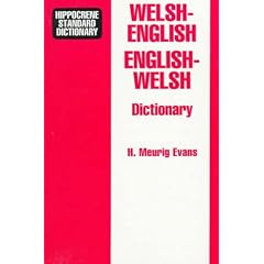 Welsh-English, English-Welsh Dictionary (Hippocrene Standard Dictionaries)