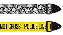 Guitar Straps - Police Line / Skull Valley (2-PACK)