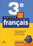 Chouette Entraînement : Français, de la 3e à la 2nde - 14-15 ans (+ corrigés)