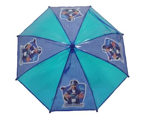 Lazy Town Sportacus Blue Kids Vinyl Umbrella New 2009