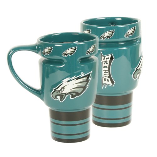 NFL Philadelphia Eagles 16-Ounce Sculpted Travel Mug