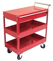 Excel TC-301B Rolling Metal Tool Cart w/ Drawer