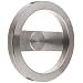 2 Spoked Stainless Steel 303 Dished Hand Wheel without Handle, 8" Diameter, 1-15/16" Hub Diameter (Pack of 1)