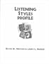 Listening Styles Profile, Combo Package: Answer Sheet 25 Pack and the Interpretation Guide Sheet 25 Pack