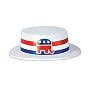 Skimmer Hat with Republican Elephant Band Adult