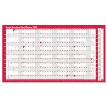 Sasco 2010 Oversized Year Planner Unmounted W1110xH610mm Ref 2400455
