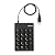 iBUFFALO テンキーボード USB接続 19mmピッチ ブラック BSTK02BK