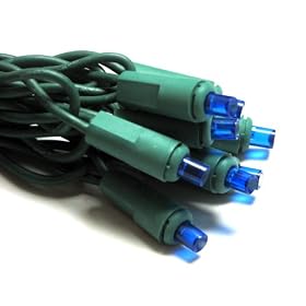 Good Tidings BST60153 LED Christmas Light Set, Blue