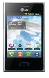 LG E400 Optimus L3 Smartphone (8,1 cm (3,2 Zoll) Touchscreen, 3 Megapixel Kamera, microSD-Slot, Android 2.3) schwarz