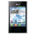 LG E400 Optimus L3 Smartphone (8,1 cm (3,2 Zoll) Touchscreen, 3 Megapixel Kamera, microSD-Slot, Android 2.3) schwarz