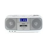TOSHIBA CD���W�I�J�Z�b�g���R�[�_�[ CUTEBEAT �z���C�g TY-CDK5(W)