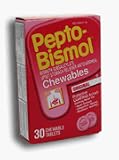 Pepto-Bismol Tablets Relieves Heartburn - 30 Each