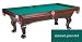 Sporting Goods : Dunbar Solid Maple 8 foot Pool Table - Cherry Finish - Green Felt