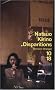 Disparitions