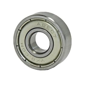 16 inline/Rollerblade Skate Bearing:ABEC-7:Shielded
