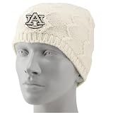 Top of the World Auburn Tigers Ladies Cream Summit Crocheted Beanie