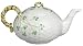 Belleek Shamrock Teapot