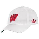 Wisconsin Badgers adidas Chain Stitch Flex Hat