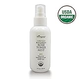 B2Organic Bulgarian Rose Hydrosol Toner Mist Facial, 4.4 Fluid Ounce