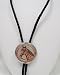 Silver Plated Diamond cut Copper Horse Bolo Tie