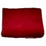 Extra 40% Off Soft 100% Alpaca Wool Blanket Reversible throw blanket Deep Solid Burgundy Color